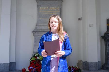 Poklon Josipu Jurčiču v spominskem parku Navje v Ljubljani 4